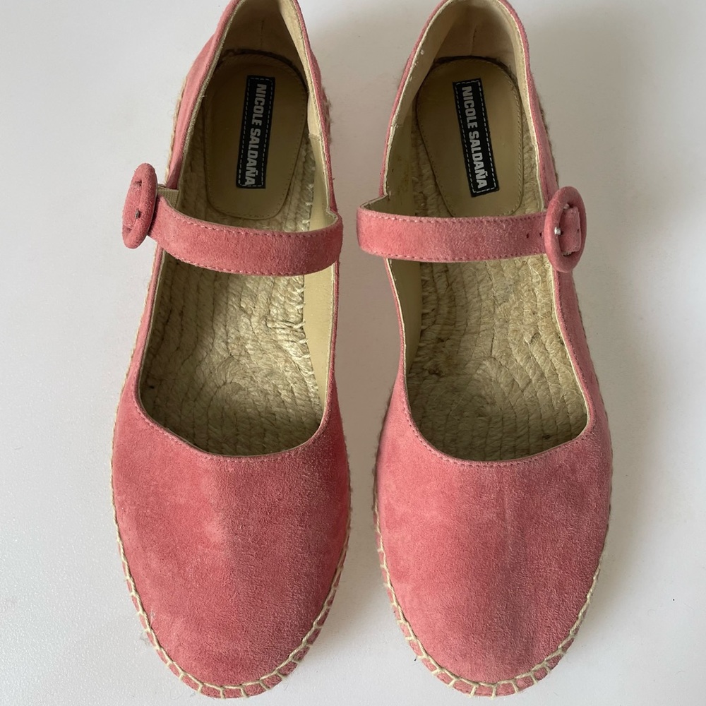 Nicole Saldana Mary Janes Espadrilles (Like New)